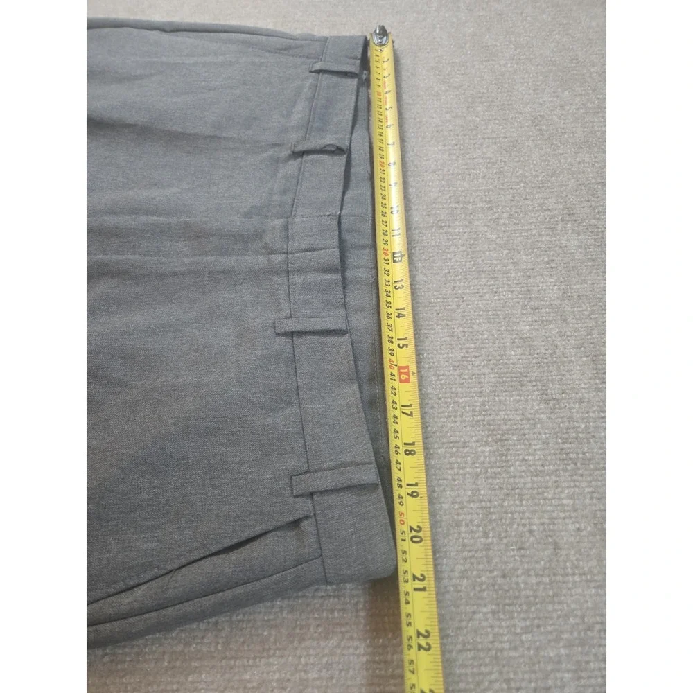 Levis Action Slacks Mens 36x24 Gray Vintage 80s Flat‎ Front Dress Pants